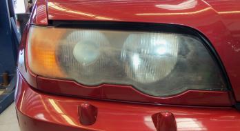 Headlight Restoration - Before